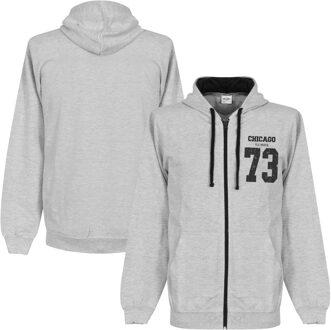 Chicago '73 Full Zip Hooded Sweater - L