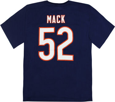Chicago Bears Khalil Mack Heren T-shirt - maat XL Navy