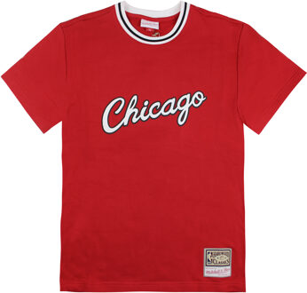 Chicago Bulls Frans Terry Heren T-shirt - maat S Rood