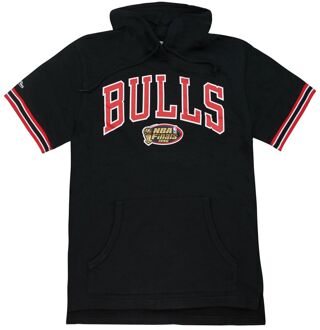 Chicago Bulls French Terry Heren Hoodie T-shirt Zwart - XS