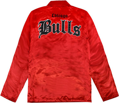 Chicago Bulls NBA Old English Faded Satin Jasje Rood