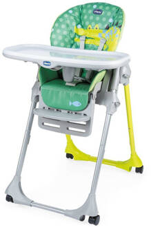 Chicco Kinderstoel Polly Easy Crocodile 104 Cm Aluminium Groen