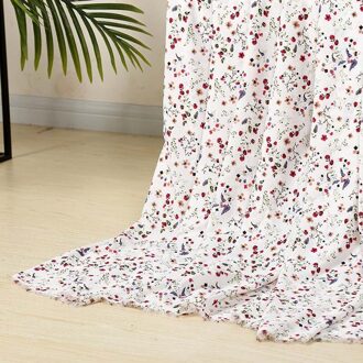 Chiffon Gedrukt Jurk Shirt Stof Kleine Fragmenten Parijs Pearl Chiffon Stof 1