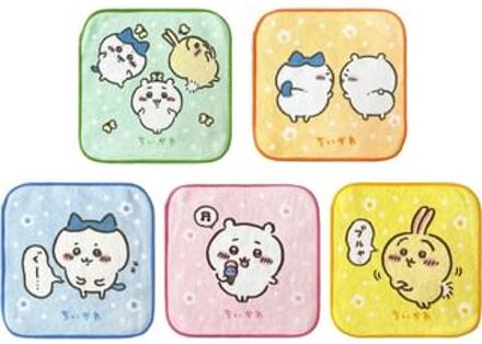Chiikawa Hand Towel Set (5 Pieces) 15 x 15cm