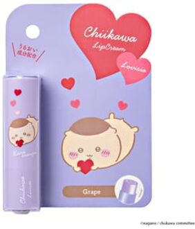 Chiikawa Heart Series Lip Cream Kurimanju Grape