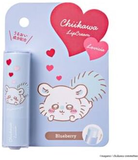 Chiikawa Heart Series Lip Cream Momonga Blueberry