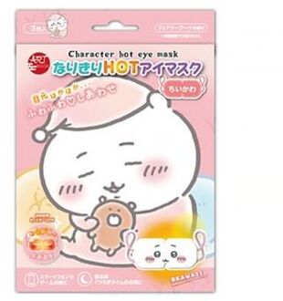 Chiikawa Hot Eye Mask 3 pcs