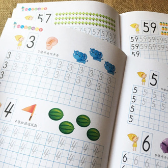 Child Preschool 1-100 Number Copybook Drawing Kids Toys Hand Writing Educational Toys For Children Kids Exercises Practice Book