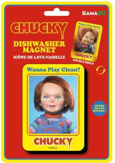 Child's Play: Chucky Clean Dirty Dishwasher Magnet *