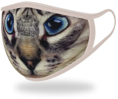 Children Cat Prints Mouth Masks Dust Protection Anti Face Mask Mouth Topmask Washable Face Reusable Mascarillas Máscara