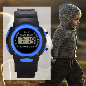 Children Girls Analog Digital Sport LED Electronic Waterproof Wrist Watch New Simple Mesh Belt Quartz Watch Relogio Masculino