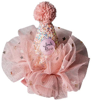 Children New Year Hair Accessories Baby Birthday Party Princess Hairpin Shiny Hat Top Side Clip Princess Hairpin Hot