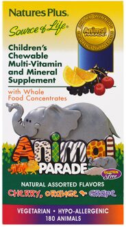 Children's Chewable Multi-Vitamin & Mineral, Assorted Flavors (180 Animals) - Nature's Plus