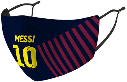 Children's For Messi Mouth MasK Reusable Hygiene Masks Football club Protective Mask Face Filter Anti Dust PM2.5