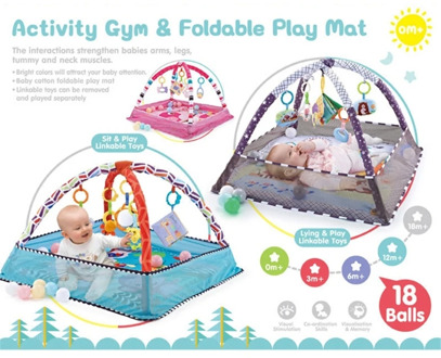 Children's Mat Baby Play Mat Kids Rug Gym Fitness Frame Activity Fence Toys Early Education Crawling Game Blanket