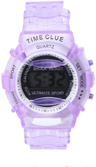 Children's new candy color sports electronic watch boys and girls students waterproof digital wrist sports watch relogio 50*