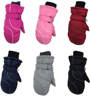 Children's Thickened Warm Ski Gloves Winter New Cute Waterproof And Windproof Outdoor Sports Gloves Kids Mittens For 4-8yrs