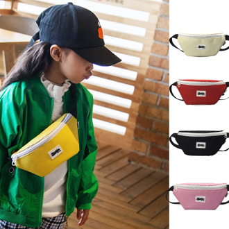 Children's Waist Bags Child Yellow Murse Mini Messenger Banana Bag Fashion Small Young Boys Girls Student's Fanny Pack on Belt