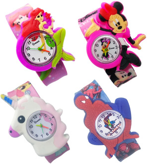 Children's Watch Cartoon Mermaid Kids Quartz Wrist Watches Beat Circle Bracelet Child Watch Girls Boys Gift Clock Relogio Montre