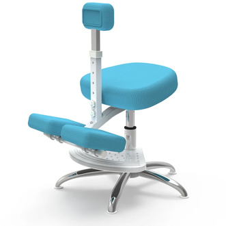 Children Study Chair Student Orthopedic Seat Adjustable Lifting Chair Kneeling Position Writing Chair High Elastic Sponge Kids