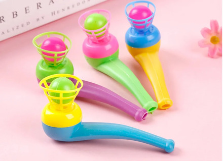 Children Toys Blow Pipe & Balls - Pinata Toy Loot/party Bag Fillers Wedding/kids Ball Plaything Brinquedos Party Gift #E1