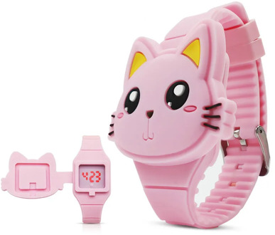 Children watch 2019 Fashion High Quality Kids Watch led display Cute Cartoon Watch For Kids Christmas gift