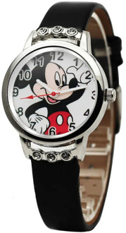 Children watch cute Mickey cartoon Pu jelly girl boy watch leisure quartz clock mickey mouse women boys watches cartoon watch