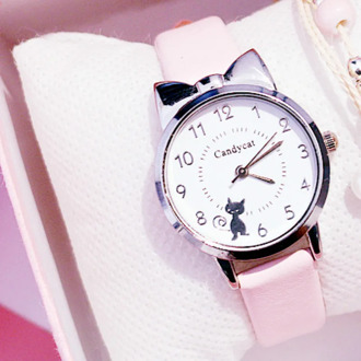 Children Watch Girl Pupil Junior High School Students Girl The Cute Cartoon Kids Watch Birthday Christmas Gift