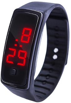 Children Watch Kids LED Digital Display Bracelet Sports Watch Students Silica Gel Sports Watch For Boy And Girl Kol Saati