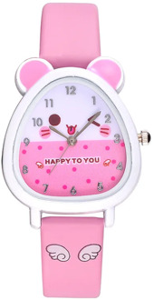 Childrens Watches Kids Quartz Analog Leather Wristwatches Cartoon Child Watch Birthday Gifts For Girls Boys Kids Clock Kol Saat
