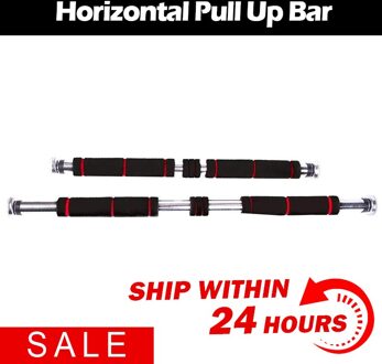 Chin Up Bar Dikker Praktische Draagbare Duurzaam Zware Thuis Doorway Pull-Ups Oefening Bar Fitness Pole Chin Up bar 80-130 Cm