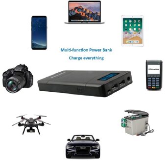 China Fabriek Oplaadbare 20000 Mah Laptop Power Bank Dc 12 V 16 V 19 V 24 V Output Power Bank