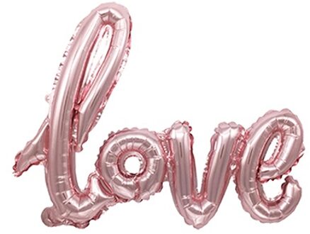 China Fabrikant Verjaardag Kerst Gelukkig Nieuwjaar Goud Brief Folie Ballon Materiaal I Love U Kids Baby Feestartikelen 32" roze / 24 duim