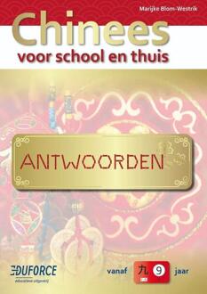 Chinees voor school en thuis -  Marijke Blom-Westrik (ISBN: 9789492990594)
