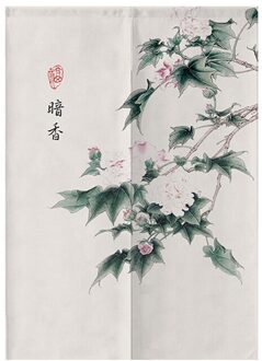 Chinese Deur Gordijn Slaapkamer Badkamer Gordijn Huishouden Keuken Partitie Gordijn Feng Shui Gordijn 03 / 85x120cm