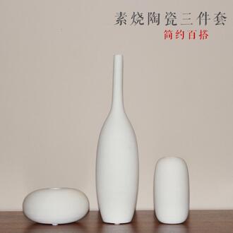 Chinese Keramische Droog Bloemstuk In Scandinavische Stijl Vaas Woonkamer Gesimuleerde Bloemstuk Decoratie Voor Thuis 1