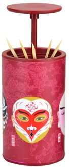 Chinese Persoonlijkheid Tandenstoker Doos Creatieve Automatische Drukken Tandenstoker Houder Draagbare Thuis Diner Room Restaurant Woonkamer