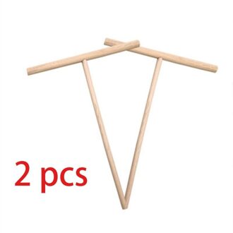 Chinese Specialiteit Keuken Crêpe Pannenkoek Beslag Houten Strooier Stok Thuis Keuken Tool Diy Ei Pan Schraper Aidgrainder 2stk