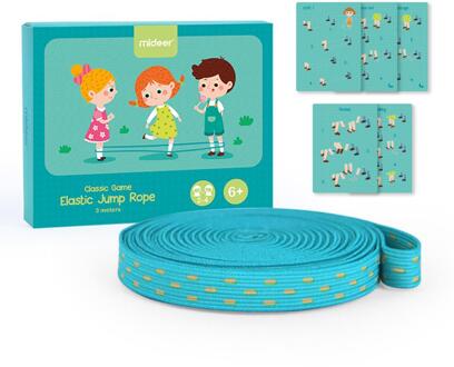 Chinese Springtouw 9.8ft Stretch Overslaan Touw Verstelbare Chinese Elastische Touw Voor Kinderen Outdoor Oefening