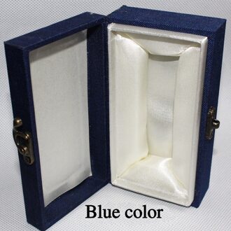 Chinese Stijl Seal Doos Schilderij Kalligrafie Stempel Verpakking Geschenkdoos Seal Cuting Art Setsignet blauw kleur