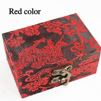 Chinese Stijl Seal Doos Schilderij Kalligrafie Stempel Verpakking Geschenkdoos Seal Cuting Art Setsignet rood kleur