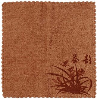 Chinese Thee Handdoek Milieuvriendelijke Afdrukken Thee Gereedschappen Water Absorptie Fiber Thee Doek Sterke Wateropname Speciale Handdoek geel