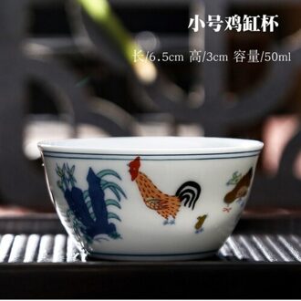 Chinese Theekopje Antieke Kung Fu Enkele Theekopje Keramische Master Thee Cup 50ml