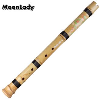 Chinese Traditionele Handgemaakte Shakuhachi Koreaanse Stijl Bamboe Fluit Met Wortel Muziekinstrument Chinese Houtblazers Instrument