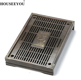 Chinese Traditionele Houten Dienblad Theetafel Thee Zee Thee Set Kung Fu Thee Tray Tools voor Kop en Theepot ambachten Lade 43*28*6 cm ontwerp G