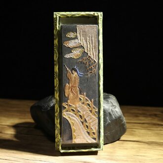 Chinese Traditionele Verf Inkt Stok Solid Ink Stick Voor Kalligrafie En Schilderen Kleur Inkt Stok Lied Yan Mo