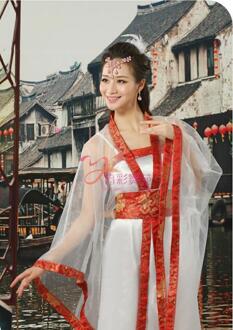 Chinese Traditionele Vrouwen Tang Oude Kostuum Dans Hanfu Kostuums Prinses Dynastie Chinese Opera Jurk Grijs