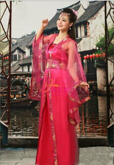 Chinese Traditionele Vrouwen Tang Oude Kostuum Dans Hanfu Kostuums Prinses Dynastie Chinese Opera Jurk type 2