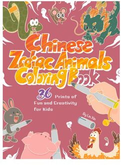 Chinese Zodiac Animals Coloring Book - Xin Lin