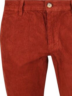 Chino Flemm Corduroy Wine Rood - 48,50,52,54,56